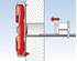 Picture of Fissaggio basculante in nylon fischer DUOTEC