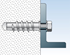 Immagine di Fissaggio per calcestruzzo cellulare FTP K