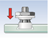 Image sur Fissaggio sottosquadro per vetro FZP-G