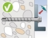 Immagine di ULTRACUT FBS II 6 SK viti per calcestruzzo con testa svasata piana