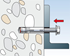 Image sur Ancorante con corpo espandente SLM con barra