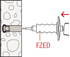 Picture of Ancorante a percussione ZYKON FZEA II inox A4