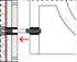 Immagine di Fissaggio per lavabi WD X / WST X / PFD