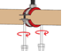 Immagine di Collare per tubi con guarnizione in silicone FRSH