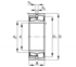 Picture of Cuscinetto orientabile a rulli - 22240-BE-XL