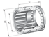 Picture of Cuscinetto a rullini ed assiale a sfere - NX12-Z-XL