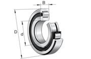 Immagine di Cuscinetto radiale a rulli cilindrici - NUP2330-E-XL-M1
