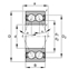 Picture of Cuscinetti a sezione sottile - 3804-B-2RSR-TVH