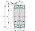 Immagine di Cuscinetto a rulli blocco - 32234-XL-DF-A350-410