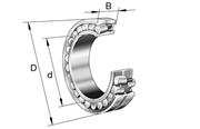 Immagine di Cuscinetto orientabile a rulli - 240/600-BEA-XL-K30-MB1