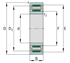 Immagine di Cuscinetto radiale a rulli cilindrici - NU2336-EX-TB-M1