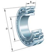 Immagine di Cuscinetto orientabile a rulli - 22311-E1-XL-K