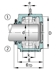 Image sur Supporto ritto - SNS3040-Z-D