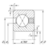 Picture of Cuscinetto a sezione costante - CSXAA010-TV