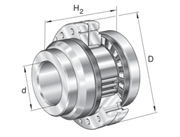 Immagine di Cuscinetto radiale a rullini ed assiali a rulli cilindrici - ZARF1762-L-TV