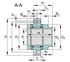 Immagine di Cuscinetto radiale a rullini ed assiali a rulli cilindrici - ZARF1560-L-TV