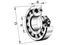 Immagine di Cuscinetto radiale orientabile a sfere - 1205-TVH