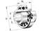 Immagine di Cuscinetto radiale orientabile a sfere - 11204-TVH