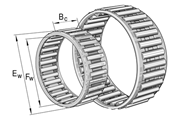 Picture of Gabbia a rullini - KZK16X21X10/0-7/QN4.42