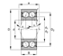 Picture of Cuscinetti a sezione sottile - 3215-B-2Z-TVH