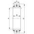 Immagine di Cuscinetto orientabile a rulli - 239SM530-MA