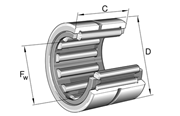Picture of Cuscinetto a rullini - NK20/16-D-XL