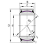 Image sur Snodo sferico - GE90-UK-2RS